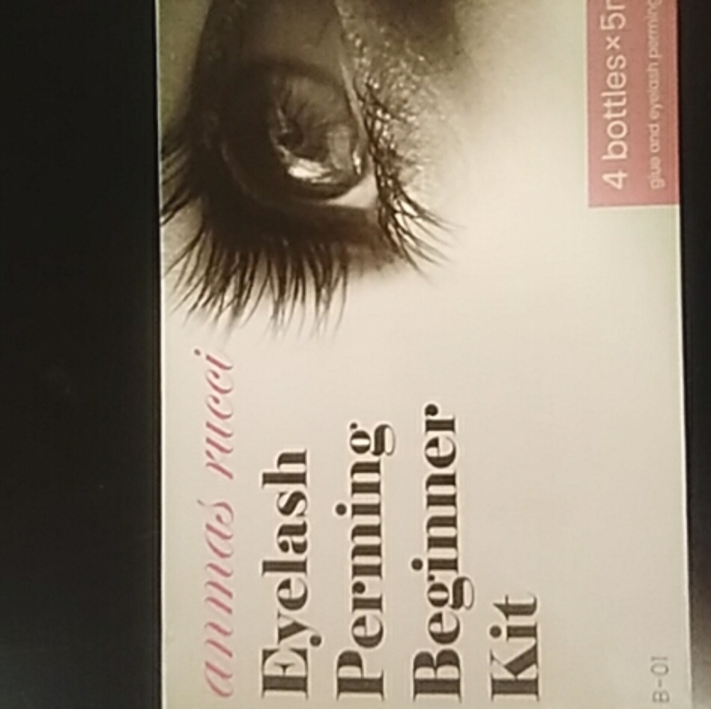 Eyelash perming kit for beginners